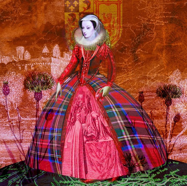 ''THE LAMENT OF MARY, QUEEN OF SCOTS 2/20' Limited Edition Print' by artist Ashley Cook